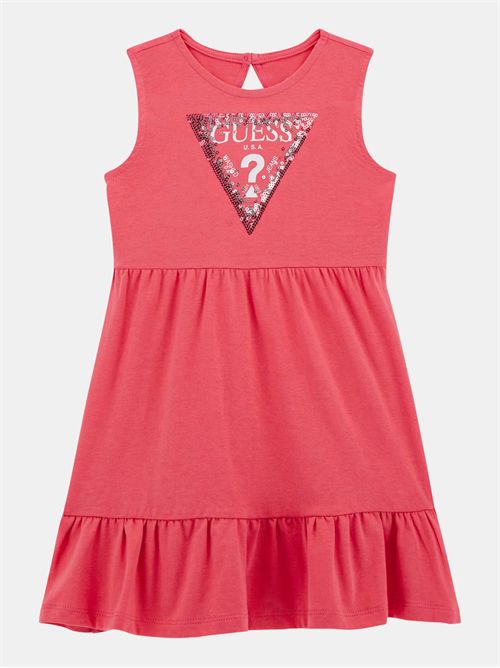 dress girl coral GUESS | K5GK22K6YW4/G5O5